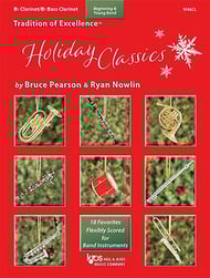 cover Tradition of Excellence Holiday Classics Clarinet band method book cover